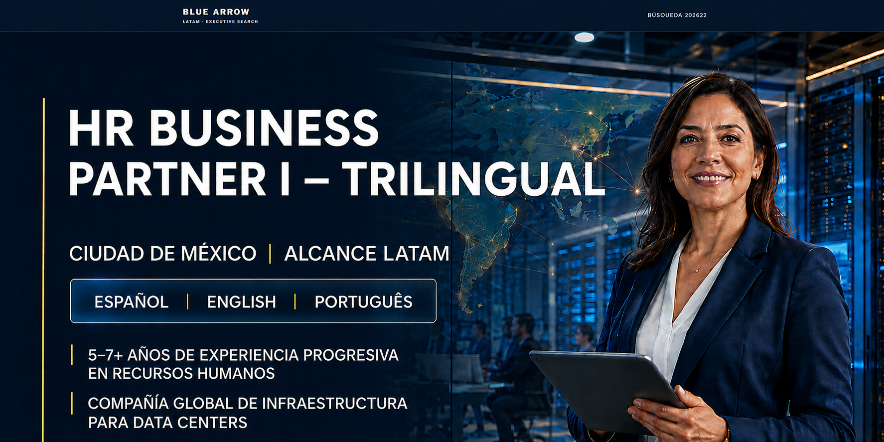 HR Business Partner I - Trilingual in a technology and data center environment